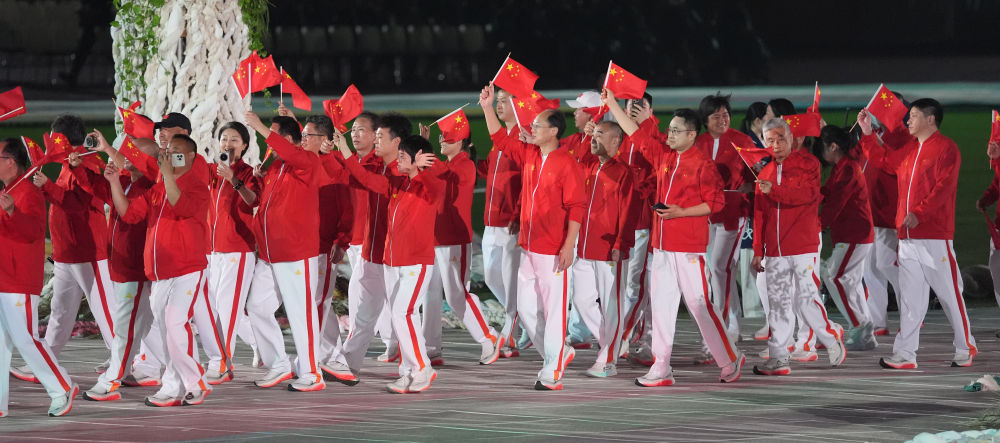 中国残疾人体育代表团创造亚残运会境外参赛最好成绩
